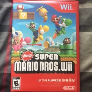 Super Mario Bro’s Wii game